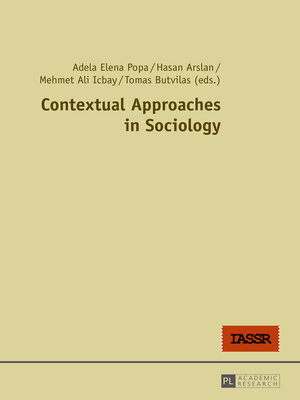 cover image of Contextual Approaches in Sociology
